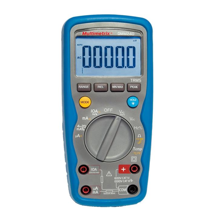 مولتی متر مولتی‌ متریکس مدل DMM240 پرتابل صنعتی Multimetrix DMM240 Digital Industrial multimeters